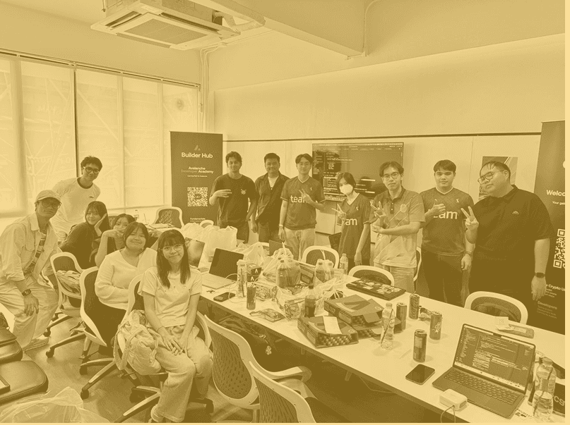 Team1 x Chula: Avalanche Builder Workshop & Networking Bangkok